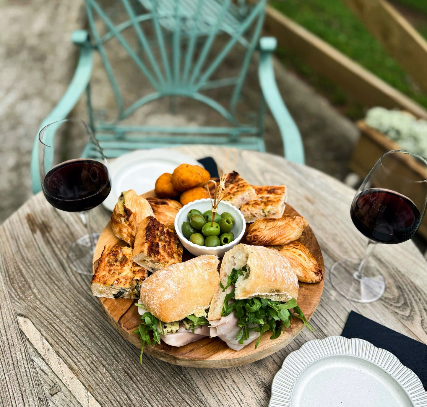 Gather and Graze share platter for two